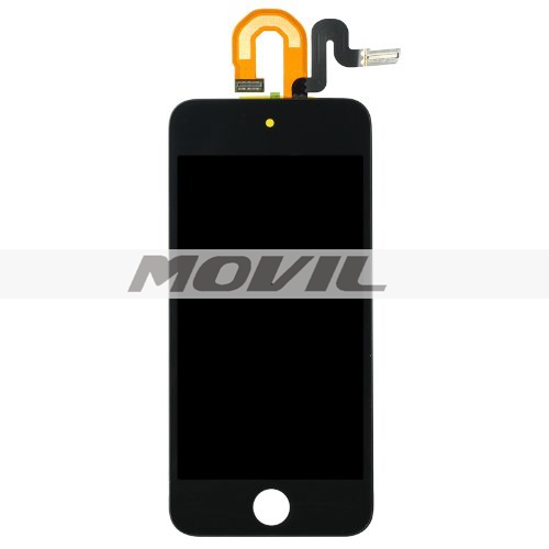 Black LCD Display + Touch Glass Digitizer Screen Assembly replacement compatible with ipod touch 5 5th Gen